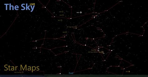 Online Star Maps: the Sky from Manila, Philippines .